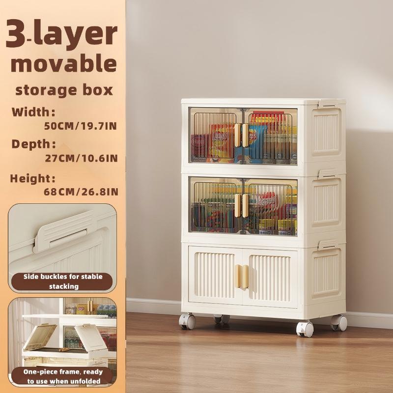 Multi-layer movable storage box