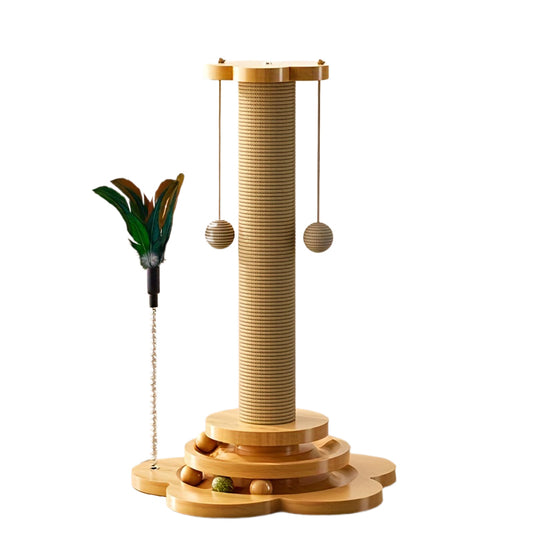 Cat Teaser Stick,Cat Scratching Post,