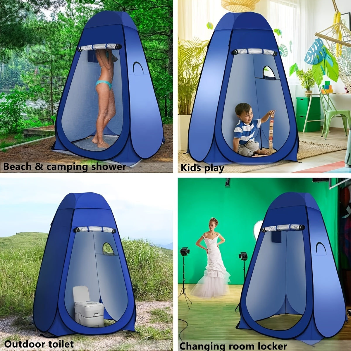 Outdoor Pop-up Shower Tent Outdoor Changing Room