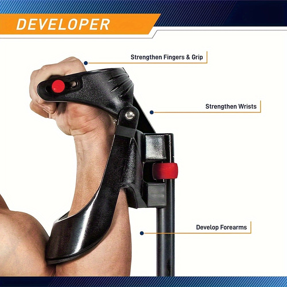 Portable adjustable wrist exerciser