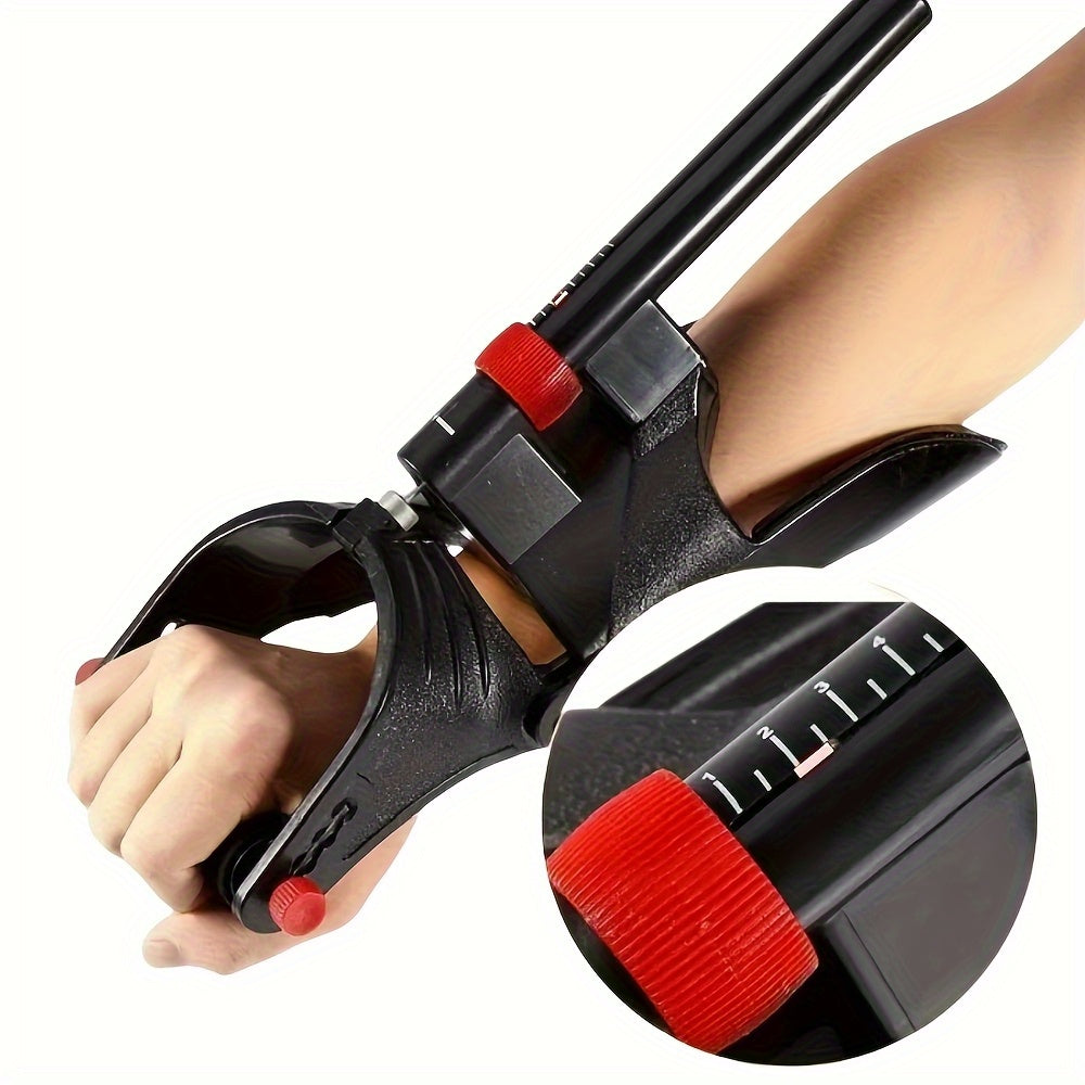 Portable adjustable wrist exerciser