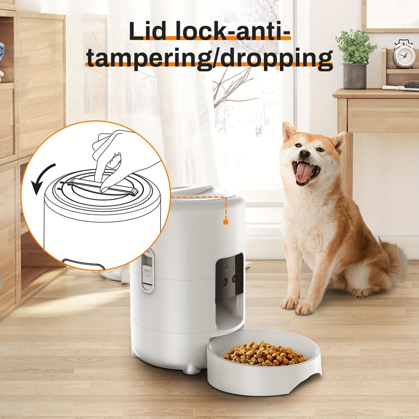 Cat & Dog Food Dispenser for Small Pets
