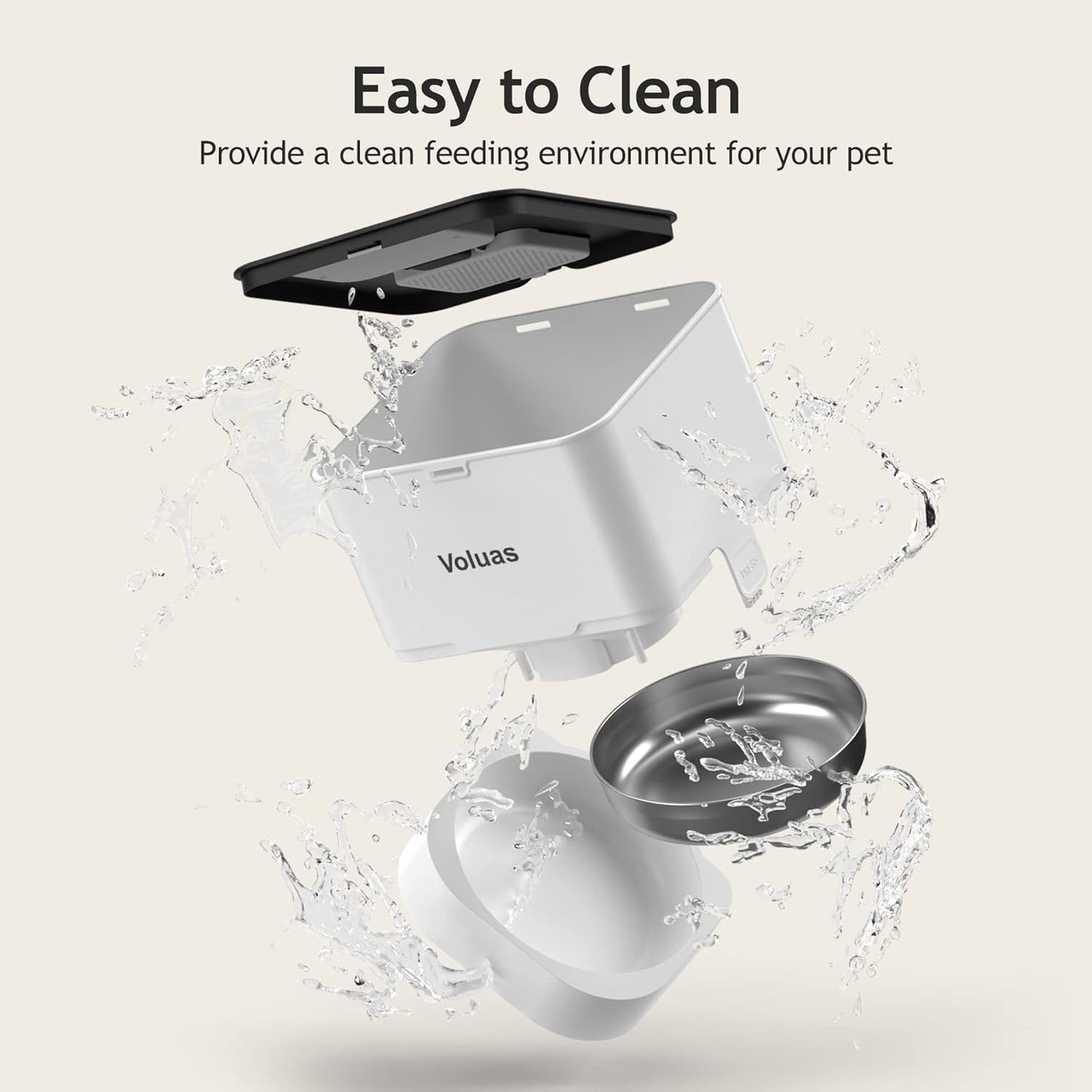 VOLUAS Automatic Cat Feeders