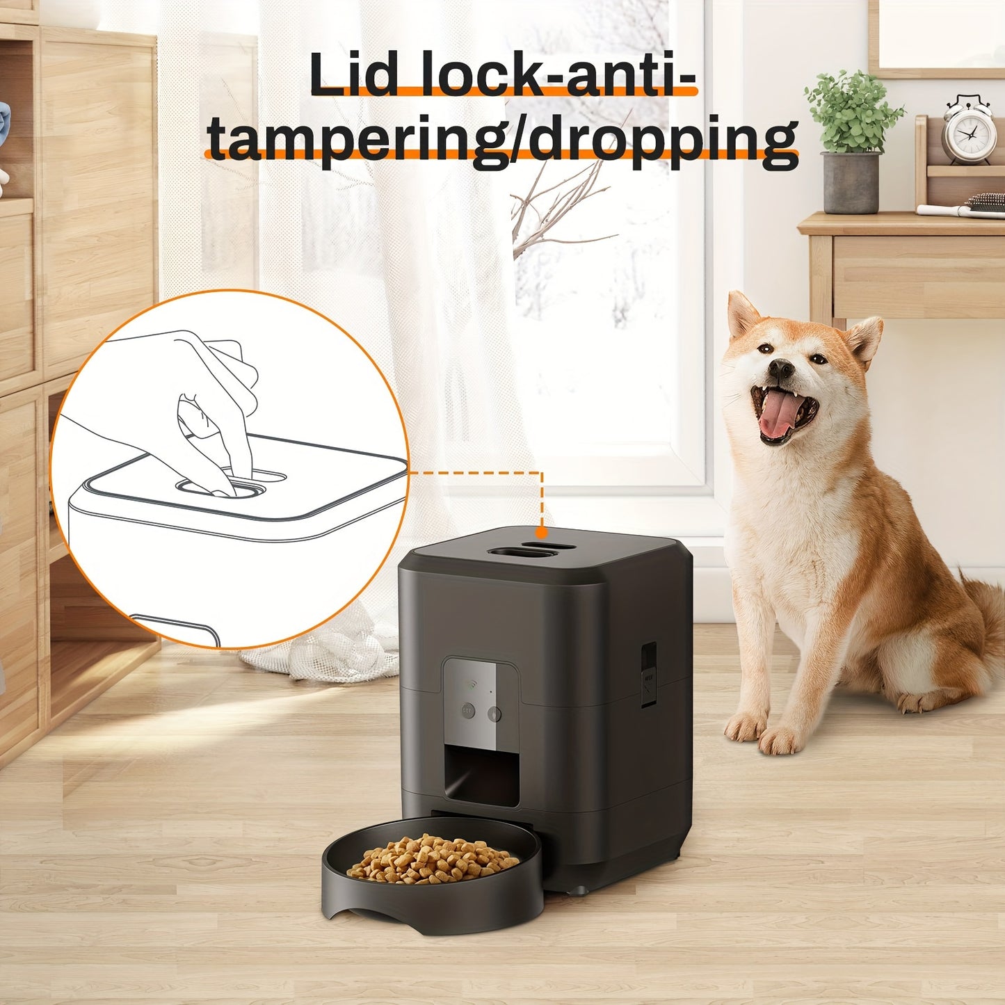 2L Tuya Smart WiFi Pet Feeder