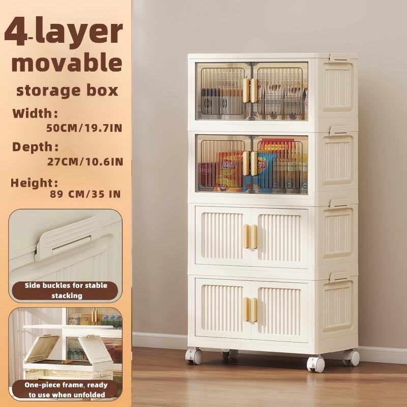 Multi-layer movable storage box