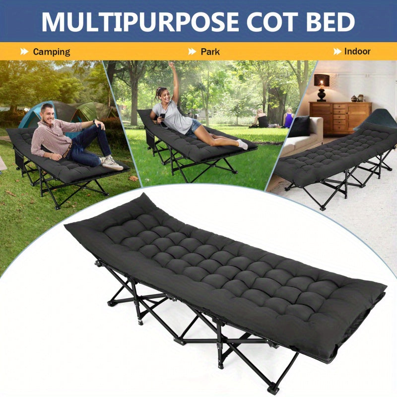 Outdoor Oxford Cloth Portable Travel Camping Bed