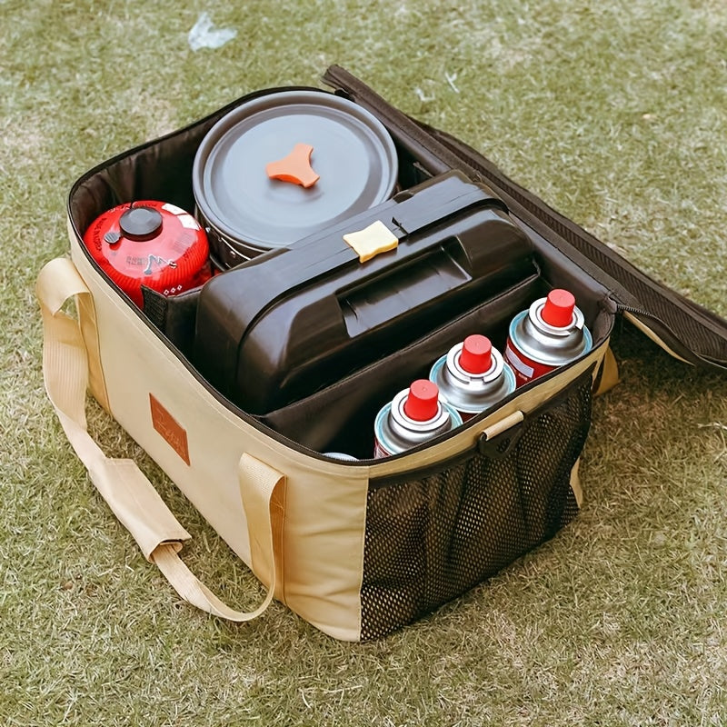 Outdoor camping cookware storage bag