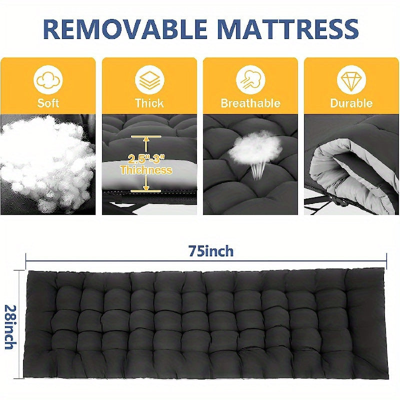 Outdoor Oxford Cloth Portable Travel Camping Bed