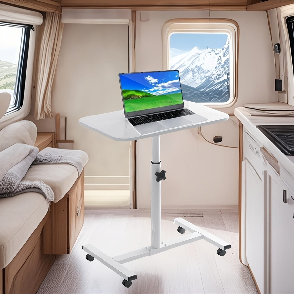 Versatile Foldable Work Desk for Vanlife