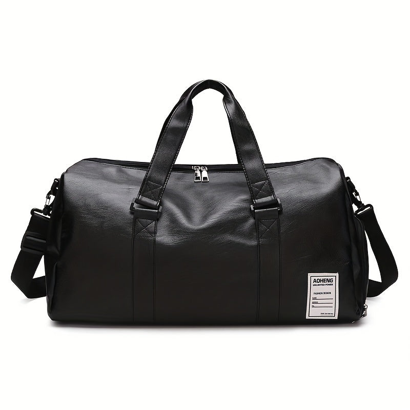 Sport Fitness Bag, Travel Bag, Black Stylish Business Travel Bag