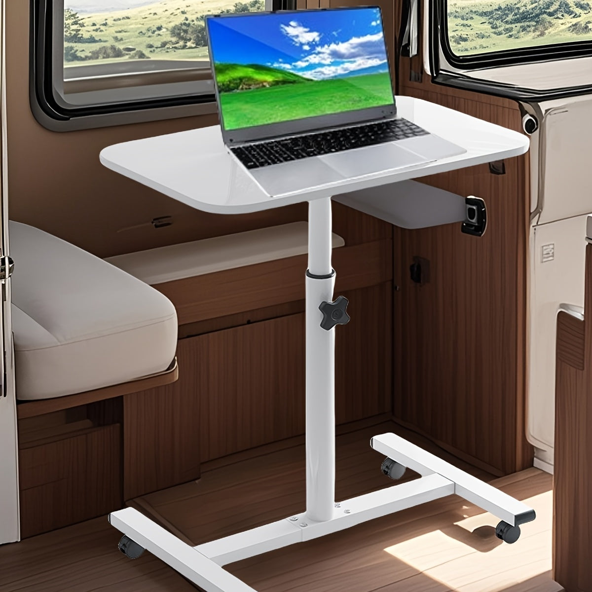 Versatile Foldable Work Desk for Vanlife