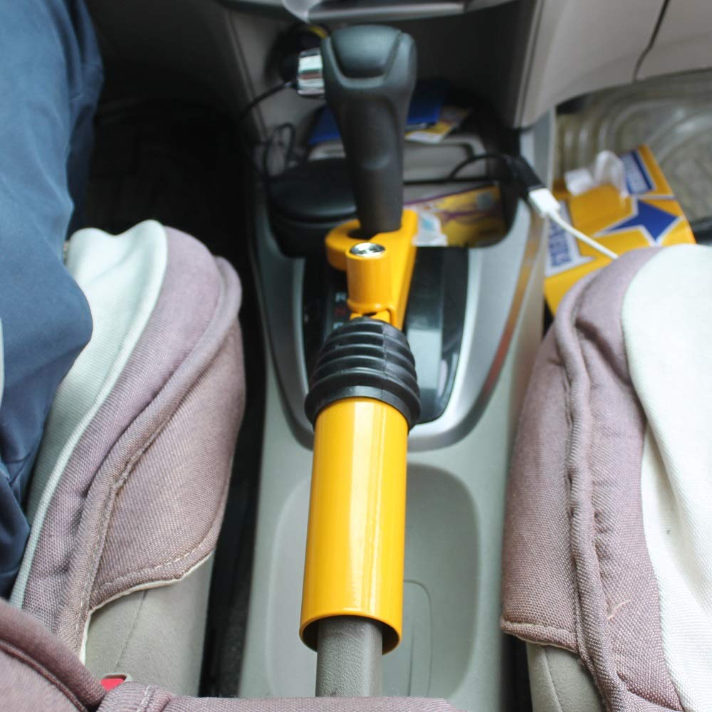 Handbrake to GearStick Lock Gear - Fits Manual and Automatic Cars