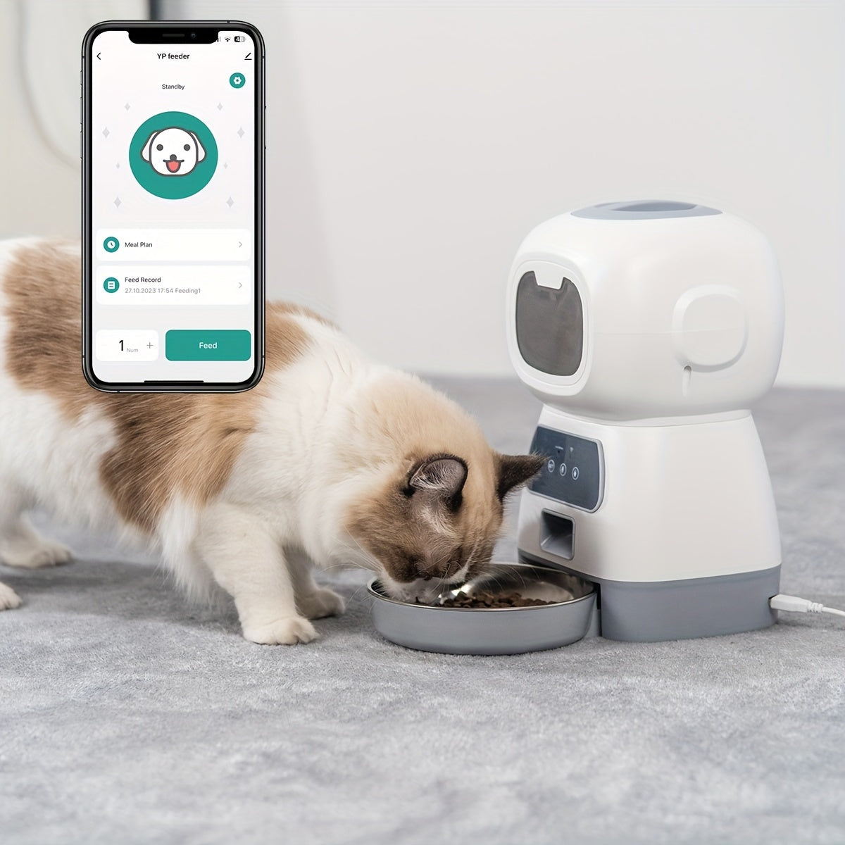 Automatic Pet Feeder& Smart Food Dispenser