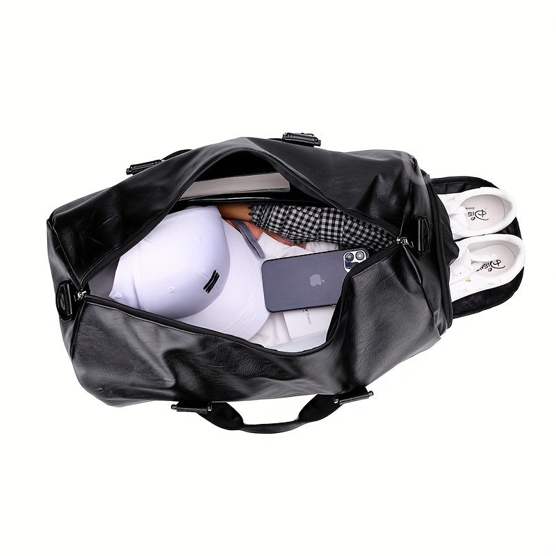 Sport Fitness Bag, Travel Bag, Black Stylish Business Travel Bag