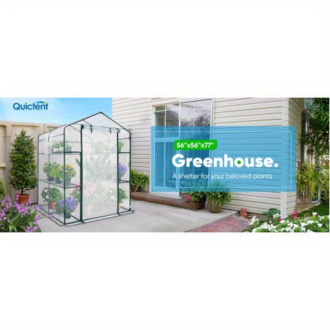Outdoor Portable Walk-In Greenhouse