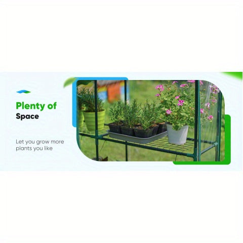 Outdoor Portable Walk-In Greenhouse