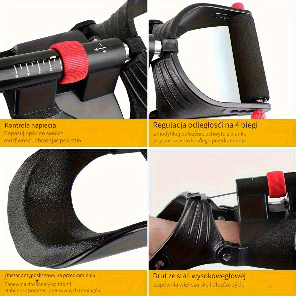 Portable adjustable wrist exerciser