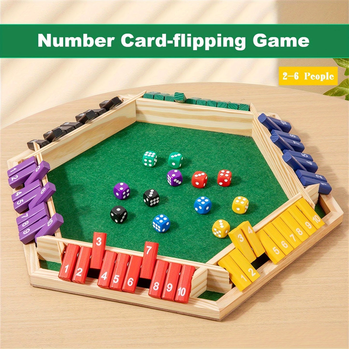 Shut The Box Dice Game