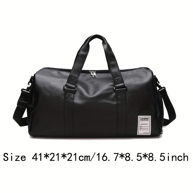 Sport Fitness Bag, Travel Bag, Black Stylish Business Travel Bag