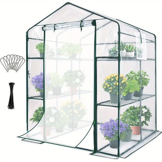 Outdoor Portable Walk-In Greenhouse