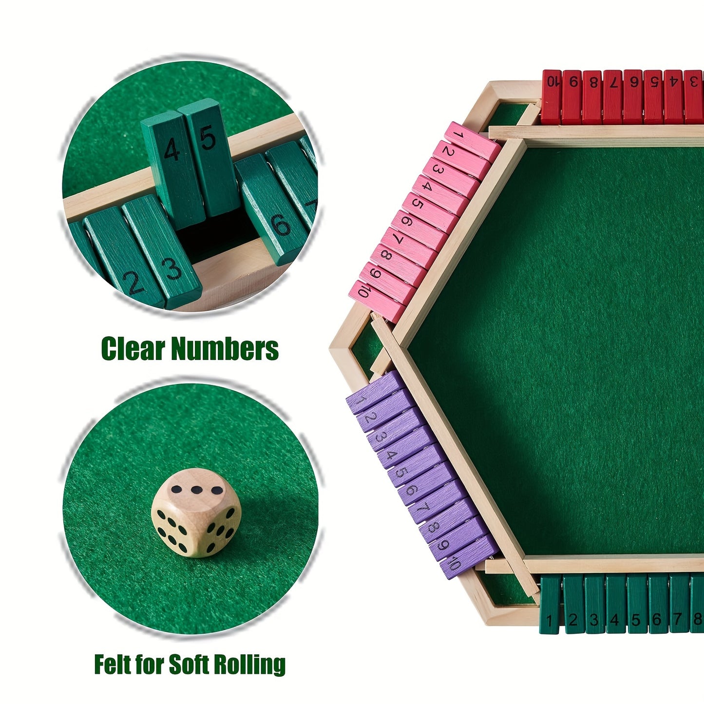 Shut The Box Dice Game