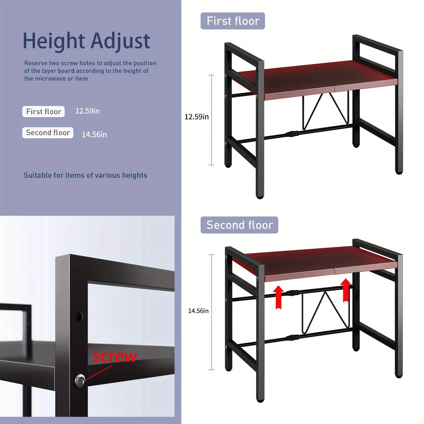 Home minimalist storage rack