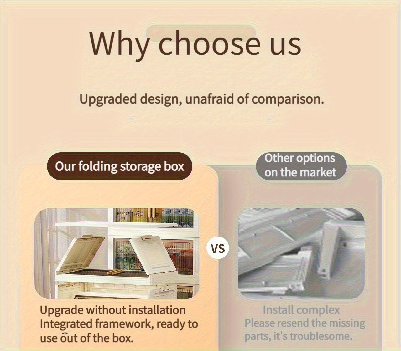 Multi-layer movable storage box