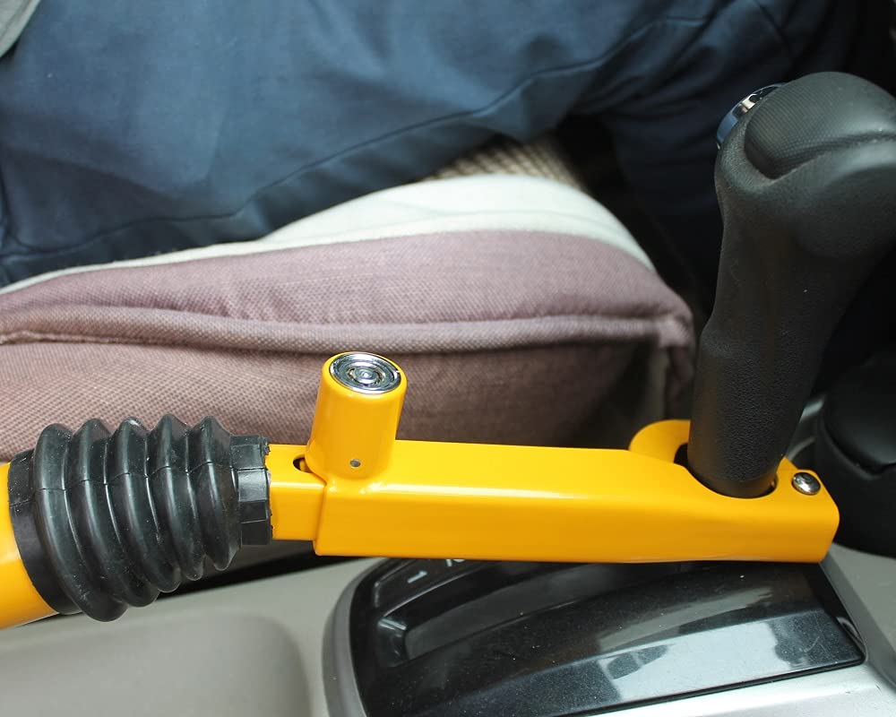 Handbrake to GearStick Lock Gear - Fits Manual and Automatic Cars