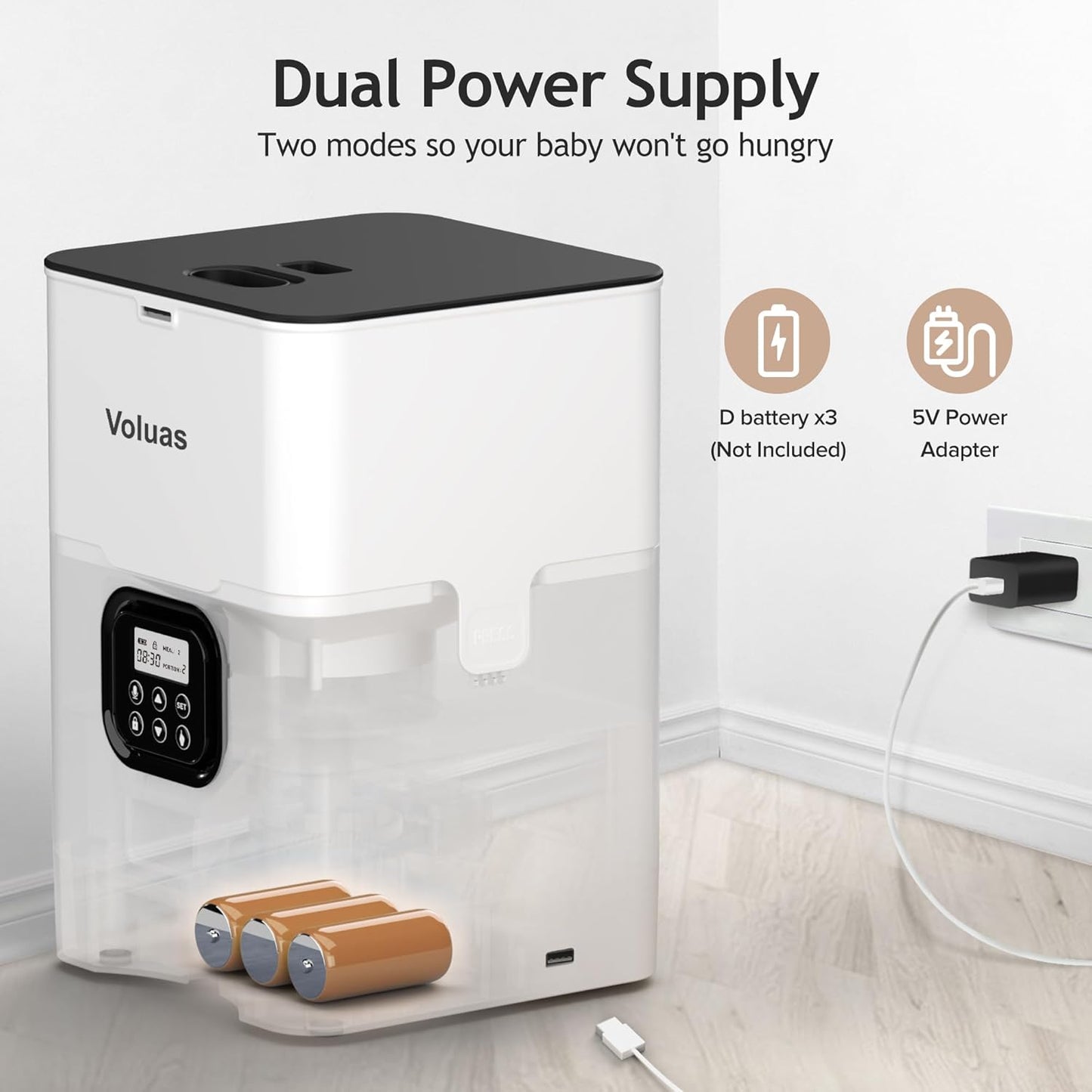 VOLUAS Automatic Cat Feeders