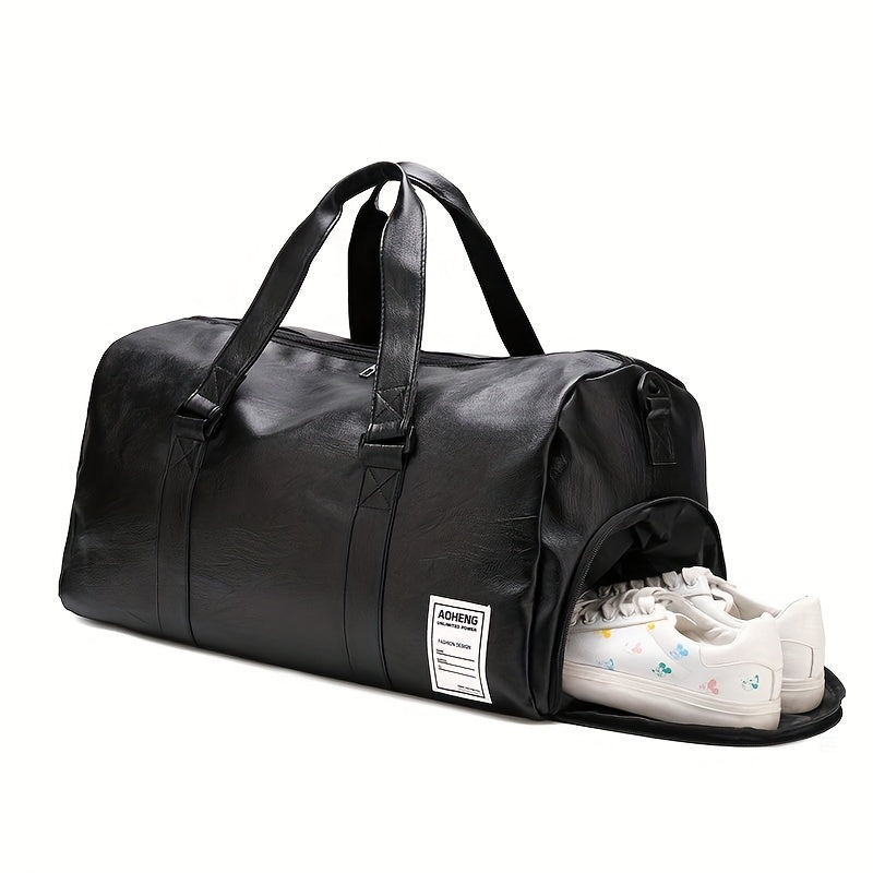 Sport Fitness Bag, Travel Bag, Black Stylish Business Travel Bag