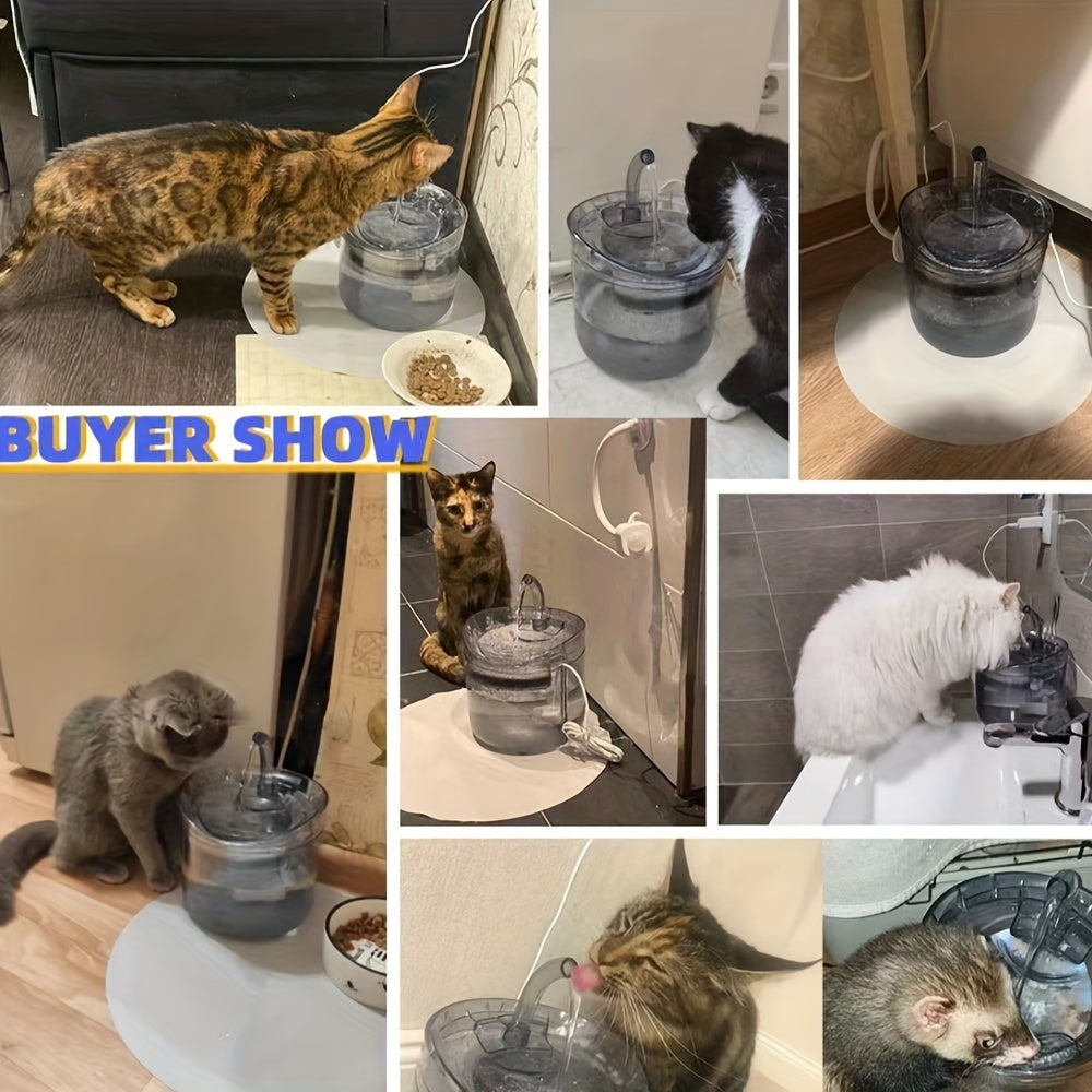 Transparent Pet Water Dispenser