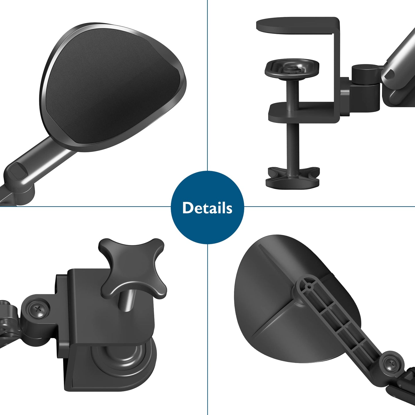 BONTEC Adjustable Arm Rest for Desk