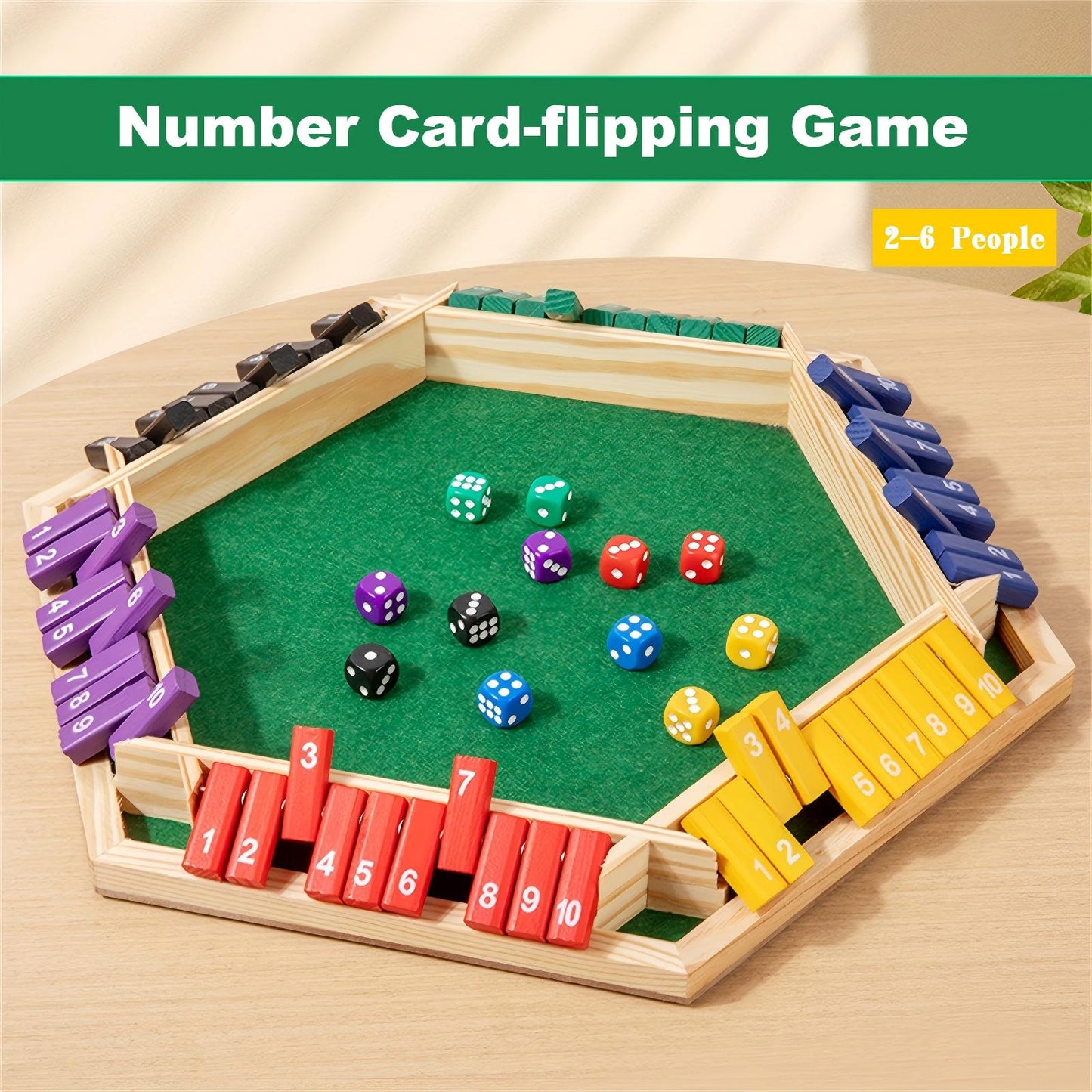Shut The Box Dice Game