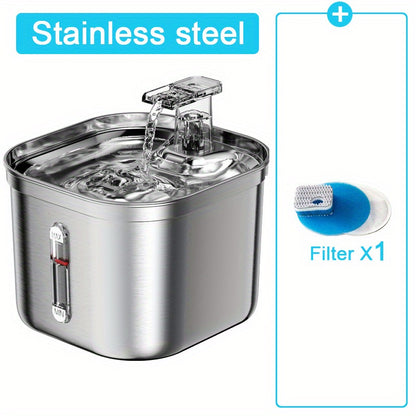 Stainless Steel Cat Water Fountain
