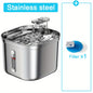 Stainless Steel Cat Water Fountain