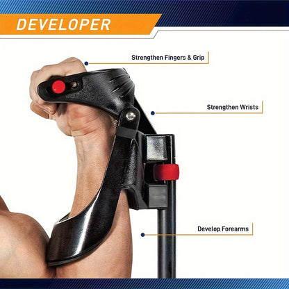 Portable adjustable wrist exerciser