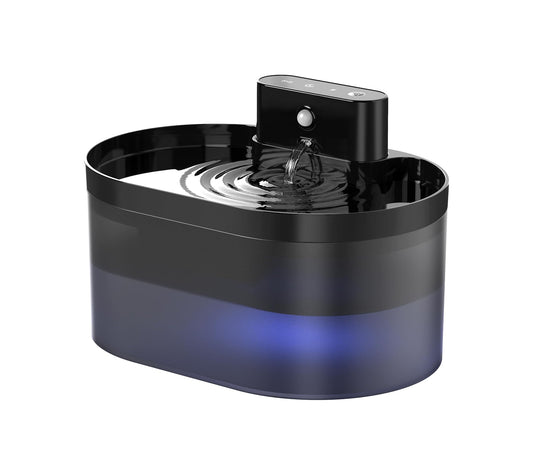 Wireless Cat Fountain:Pet Fountain Water Dispenser Battery Operated