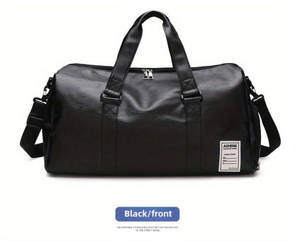 Sport Fitness Bag, Travel Bag, Black Stylish Business Travel Bag