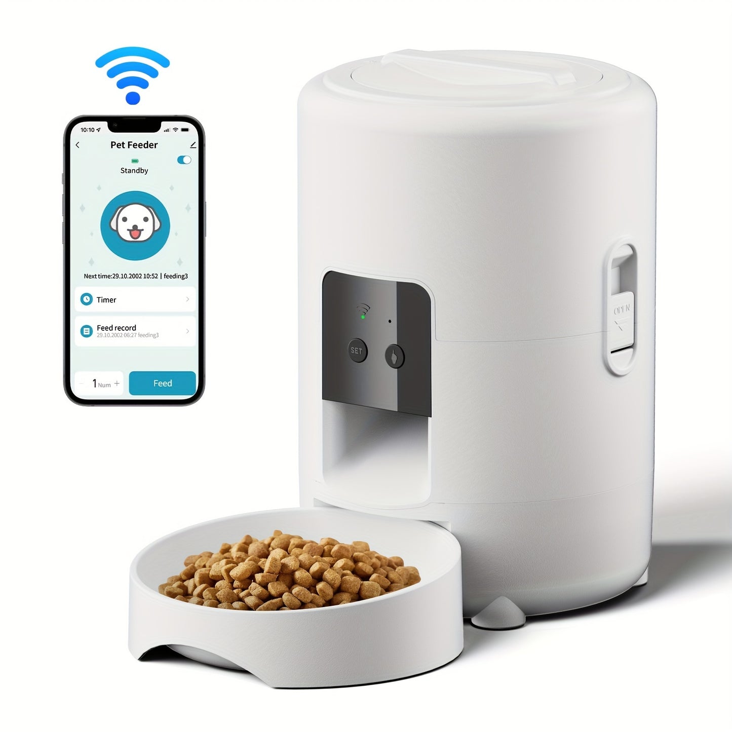 Cat & Dog Food Dispenser for Small Pets