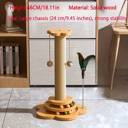 Cat Teaser Stick，Cat Scratching Post，