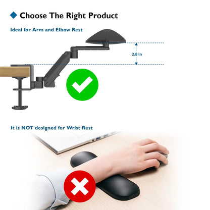 BONTEC Adjustable Arm Rest for Desk