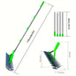 Heavy-Duty Metal Lawn Rake - 32.51cm Wide