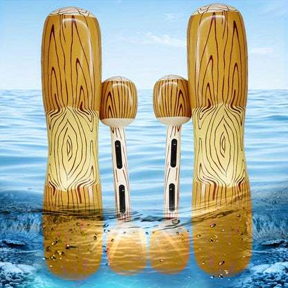 1 set of 4 inflatable floating boards