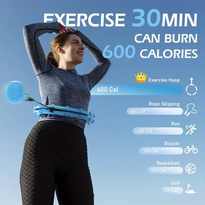 Adjustable silent fitness ring