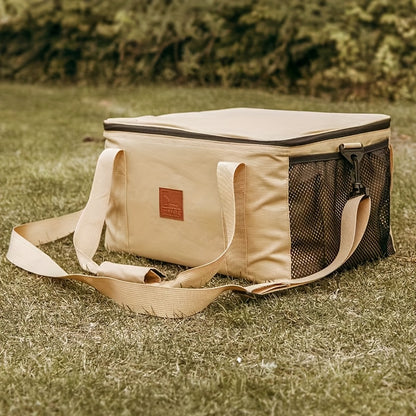 Outdoor camping cookware storage bag