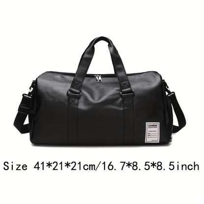 Sport Fitness Bag, Travel Bag, Black Stylish Business Travel Bag