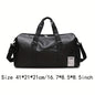 Sport Fitness Bag, Travel Bag, Black Stylish Business Travel Bag