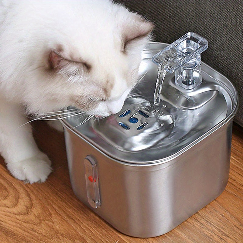 Stainless Steel Cat Water Fountain