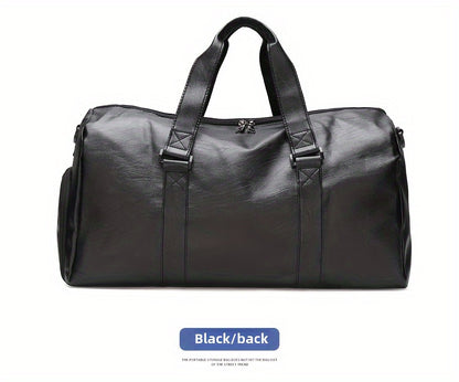Sport Fitness Bag, Travel Bag, Black Stylish Business Travel Bag