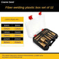 12-Piece Diamond Coated Drill Bit Tool Set